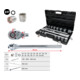KS Tools 3/4 inch dopsleutelset, 21-delig zeskant