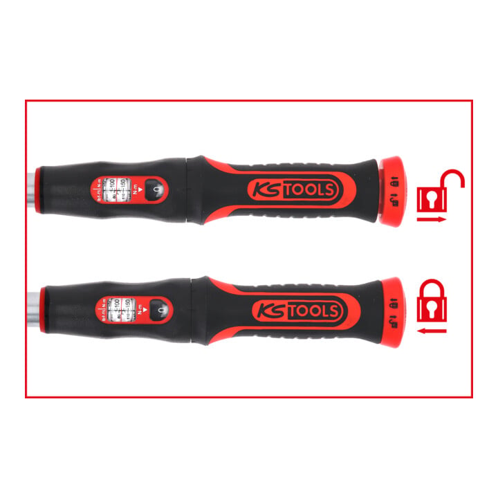 KS Tools 3/4" INFINITOOL Ratschen-Drehmomentschlüssel, 150-750 Nm