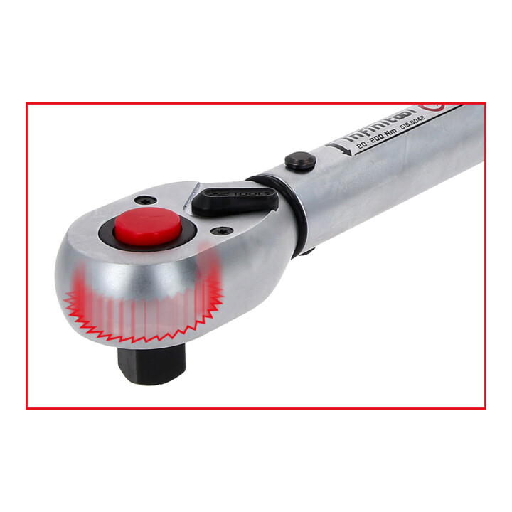 KS Tools 3/4" INFINITOOL Ratschen-Drehmomentschlüssel, 150-750 Nm