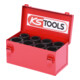 KS Tools 3/4" Jeu de douilles à chocs 6 pans, 8 pcs. longues-3