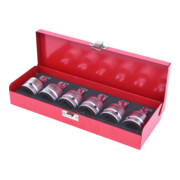 KS Tools 3/4" Jeu d'embouts à choc XZN+TX, avec perçage, 6 pcs.-2