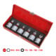 KS Tools 3/4" Jeu d'embouts à choc XZN+TX, avec perçage, 6 pcs.