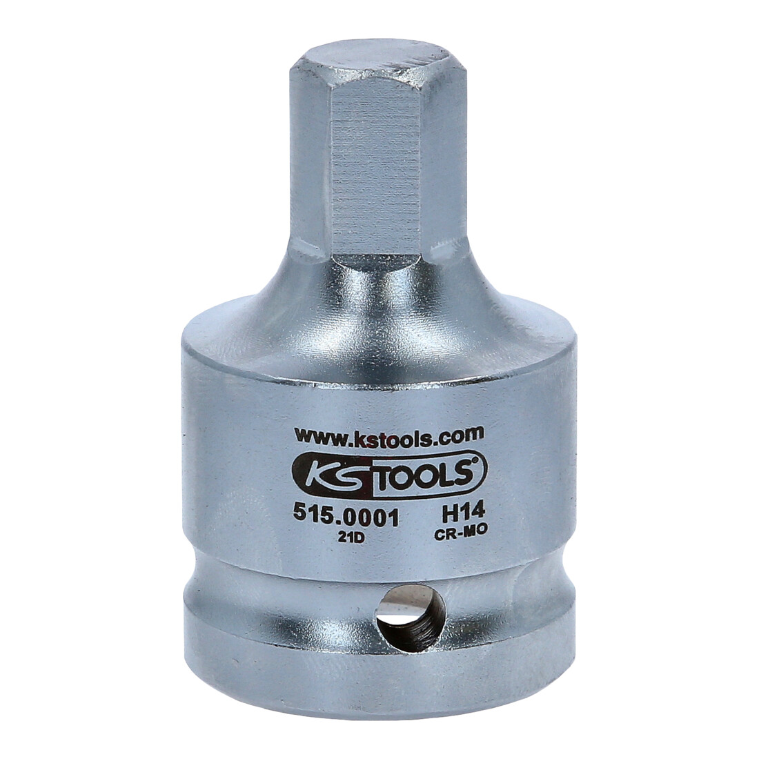 KS Tools 3/4" krachtdop bit zeskant kort