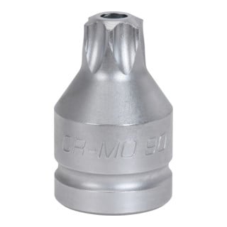 KS Tools 3/4" Kraft-Bit-Stecknuss TX mit Bohrung, kurz