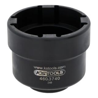KS Tools 3/4" Nutmuttern-Schlüssel mit 4 Zapfen für DAF, Innenzapfen Ø 66,8 mm