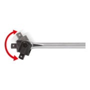 KS Tools CHROMEplus poignée de poussée articulée-5
