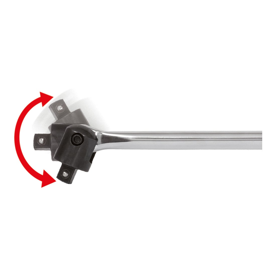 KS Tools CHROMEplus poignée de poussée articulée