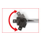 KS Tools 3/4" Poignée articulée longue CHROMEplus, 1030mm