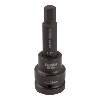 KS Tools Bussola 3/4" per bit a esagono incassato per avvitatori ad impulsi, lunga