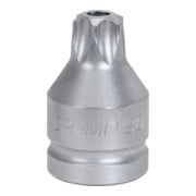 KS Tools 3/4" krachtdop bit TX met boring, kort