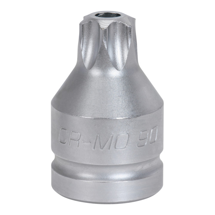 KS Tools 3/4" power bit socket TX met boring, kort, TB80