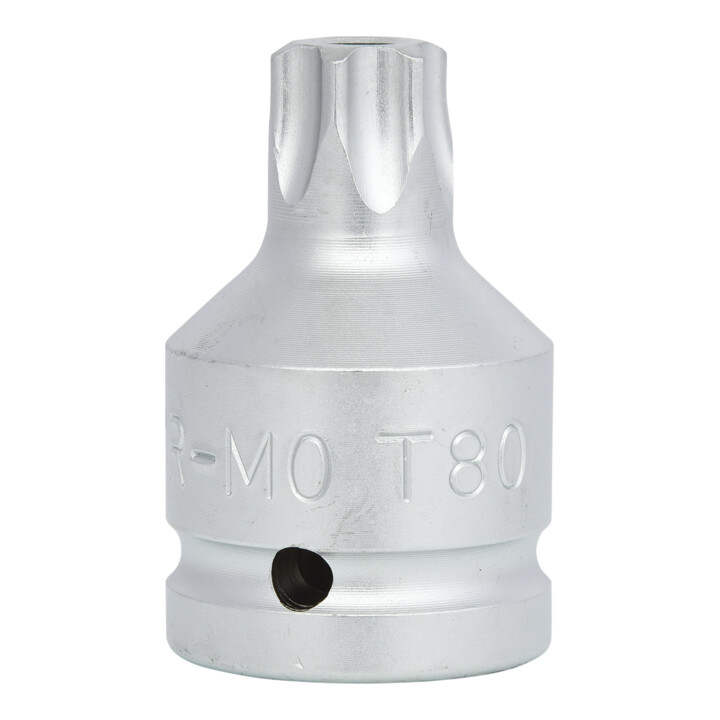 KS Tools 3/4" power bit socket TX met boring, kort, TB80