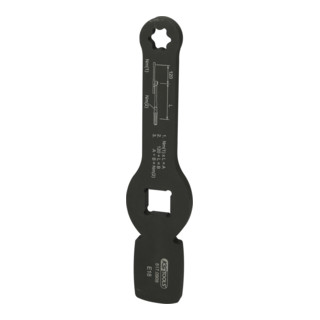KS Tools 3/4" Schlag-TX-E-Schlüssel mit 2 Schlagflächen