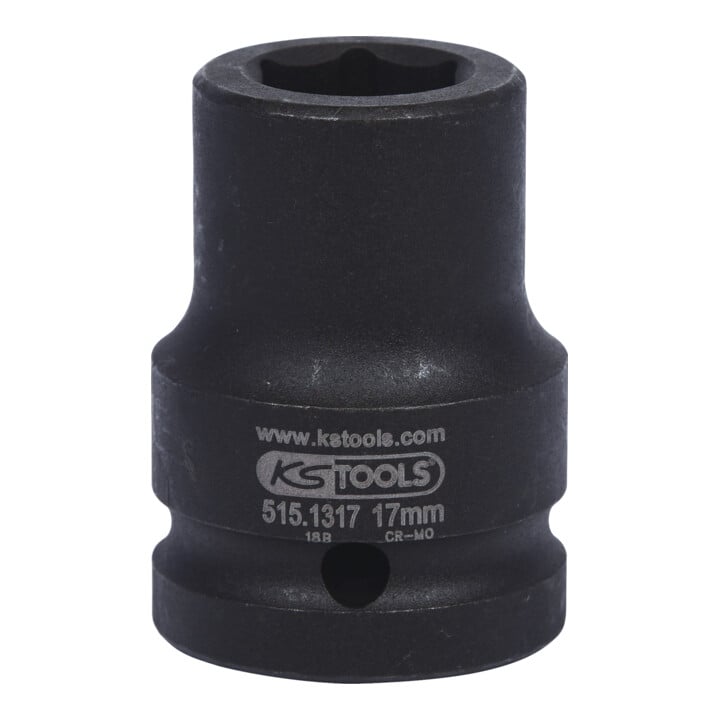 KS Tools 3/4" Sechskant-Kraft-Stecknuss, kurz, 17mm