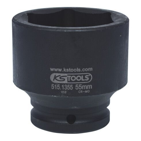 KS Tools 3/4" Sechskant-Kraft-Stecknuss, kurz, 55mm