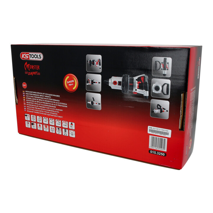 KS Tools 3/4" supermonSTER slagmoersleutel 3405Nm