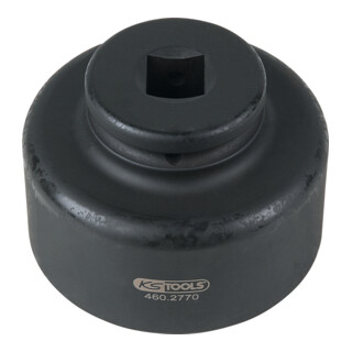 KS Tools 3/4 Zoll Achsmuttern-Schlüssel, 8-kant, kurz, 85 mm