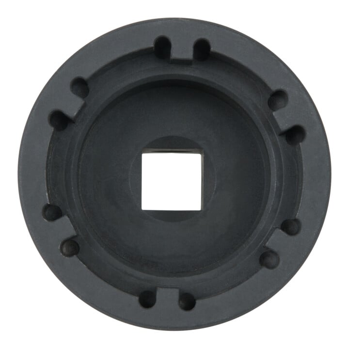 KS Tools 3/4 Zoll Nutmuttern-Schlüssel mit 6 Zapfen für DAF, Innenzapfen D. 66 mm