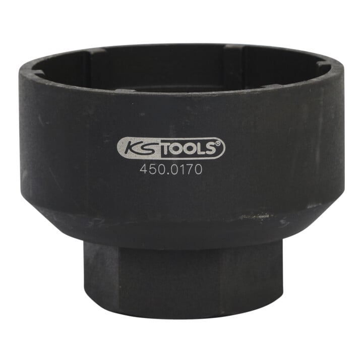KS Tools 3/4 Zoll Nutmuttern-Schlüssel mit 6 Zapfen für MAN, 101-110 mm