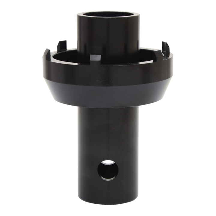 KS Tools 3/4 Zoll Nutmuttern-Schlüssel mit 6 Zapfen für Mercedes, 105-125 mm