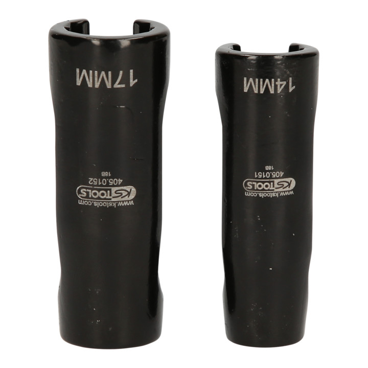KS Tools 3/8" + 1/2" Einspritzleitungs-Schlüssel-Satz für BMW, 2-tlg.