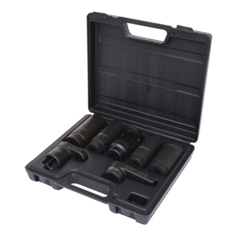KS Tools 3/8"+1/2" Jeu de douilles pour sensors, 7 pcs.