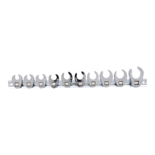 KS Tools 3/8" 12-kant-Einsteck-Maulschlüssel-Satz, 10-teilig10-22mm