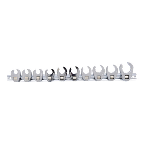 KS Tools 3/8" 12-kant-Einsteck-Maulschlüssel-Satz, 10-teilig10-22mm