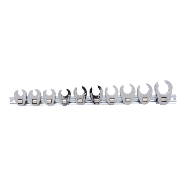 KS Tools 3/8" 12-kant-Einsteck-Maulschlüssel-Satz, 10-teilig10-22mm