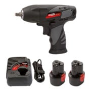 KS Tools 3/8" Akku-Schlag-Schrauber, 117Nm, 1.870 U/min, mit 2 Akkus und 1 Ladegerät-3