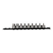KS Tools 3/8" bit-dop inbus, kort, 9-dlg, 4 - 14 mm-4