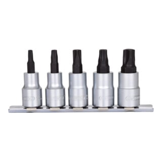 KS Tools 3/8" bit dopset voor MTS MORTORq® schroeven, 5 stuks