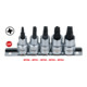 KS Tools 3/8" bit dopset voor MTS MORTORq® schroeven, 5 stuks