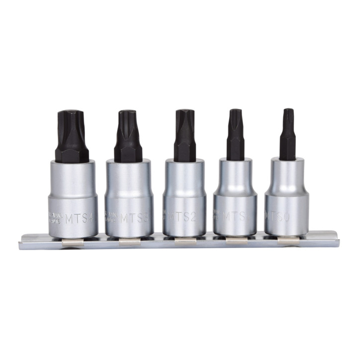 KS Tools 3/8" bit dopset voor MTS MORTORq® schroeven, 5 stuks