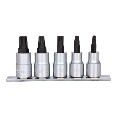 KS Tools 3/8" bit dopset voor MTS MORTORq® schroeven, 5 stuks