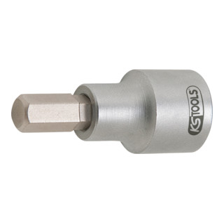 KS Tools 3/8" Bit-Stecknuss für Innensechskant-Schrauben am Bremssattel, 7 mm