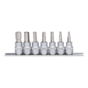 KS Tools 3/8" Bit-Stecknuss-Satz Innensechskant, 7-teilig-3