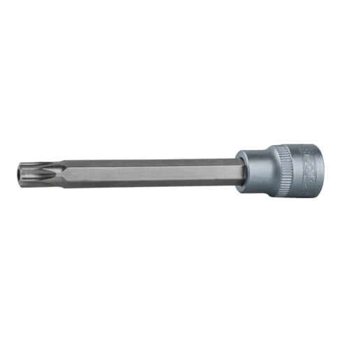 KS Tools 3/8" Bit-Stecknuss TX mit Stirnlochbohrung, lang