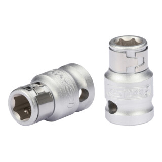 KS Tools 3/8" bitadapteraansluiting, 3/8" x 5/16", 28mm