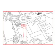 KS Tools 3/8"bougiedopset voor EcoBoost-motoren, 2-dlg-4