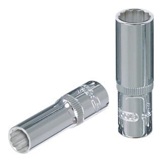 KS Tools 3/8" CHROMEplus 12-edge socket, long, 19/32