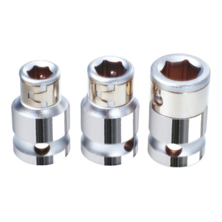 KS Tools 3/8" CHROMEplus bit adapter bus, voor 1/4"