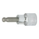 KS Tools 3/8" CHROMEplus Bit-Stecknuss Innensechskant,Kugelkopf-1