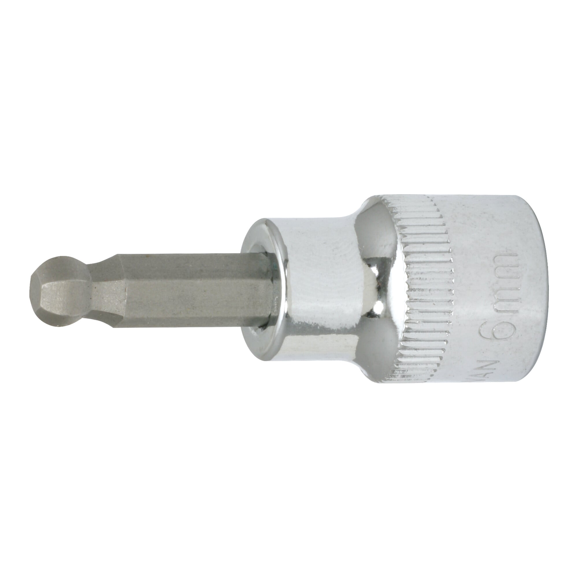 KS Tools 3/8" CHROMEplus Bit-Stecknuss Innensechskant,Kugelkopf,5mm