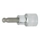 KS Tools 3/8" CHROMEplus Bit-Stecknuss Innensechskant,Kugelkopf,8mm
