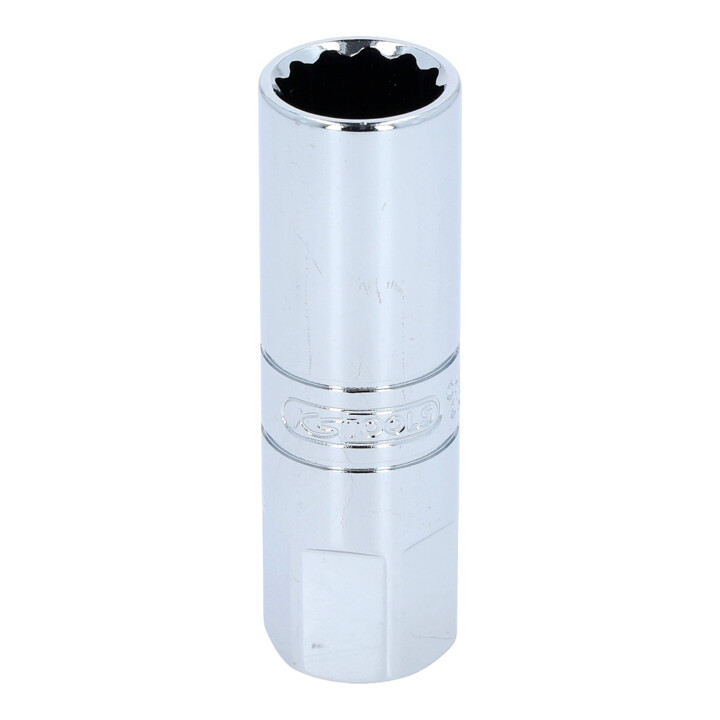 KS Tools 3/8" CHROMEplus bougiedop, 14mm