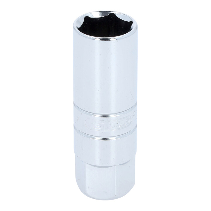 KS Tools 3/8" CHROMEplus bougiedop, 16mm
