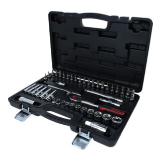 KS Tools 3/8" CHROMEplus Coffret de douilles, 46 pcs.