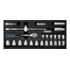 KS Tools 3/8" CHROMEplus dopsleutelset, 25 stuks in 1/3 systeem insteek-1