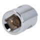 KS Tools 3/8" CHROMEplus Gleitstück/Reduzieradapter, 1/2"F x 3/8"M